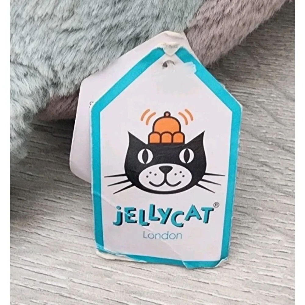 Jellycat Bashful Turtle Medium New With Tag- Tag has some wear see photos